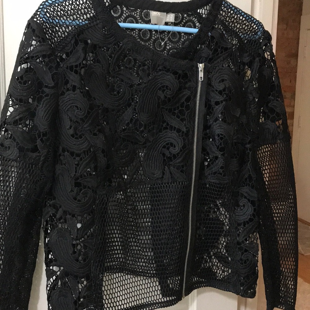 ASOS beautiful black lace jacket